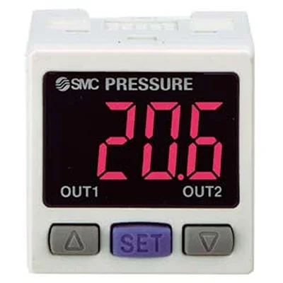 SMC Digital IP65, IP40 3 m 50mA PSE300 24V dc 60 °C -10 °C 2 Styrenheter för trycksensorer Bästa pris