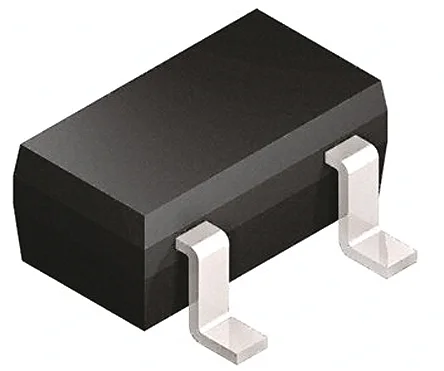 Endast denna vecka DiodesZetex, Switchdiod Gemensam katod, 225 mA 350 V, 3 Ben, SOT-23