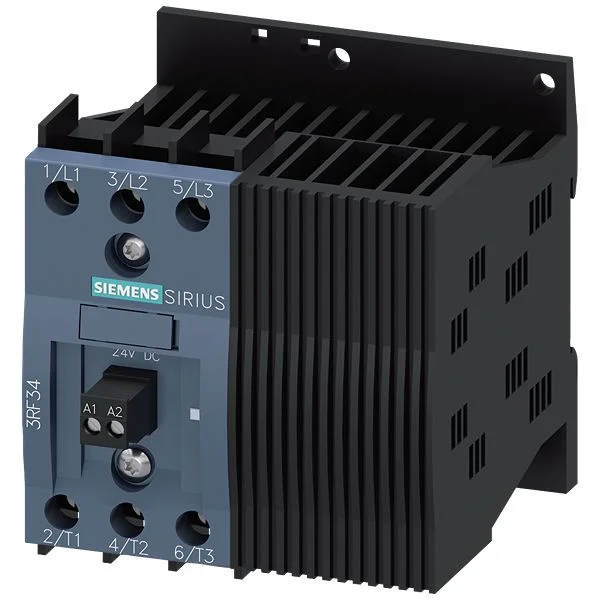 Siemens 3RF34 Kontaktor 3 polen med 2 NO Kontakter, 9.2 A 230V Säkerhet, 110V, 230 V spolspänning Billig