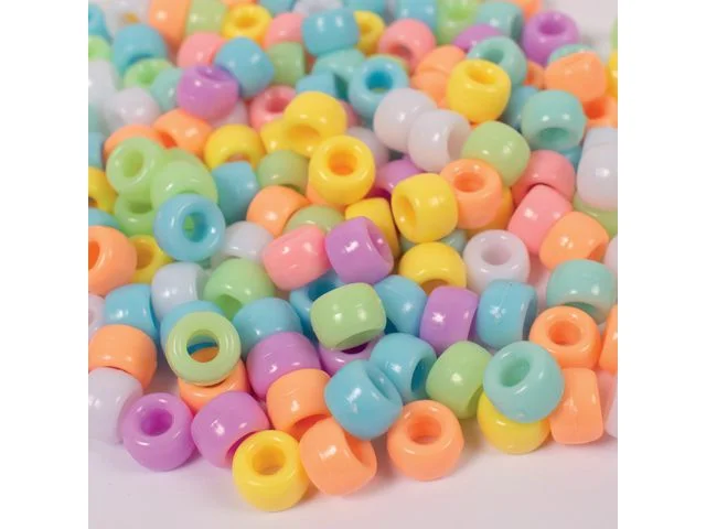 Kongopärlor pastell 1000/fp Extra rabatt