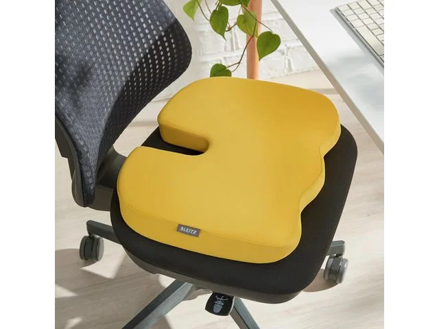 Rabatt Sittkudde LEITZ Ergo Cosy gul