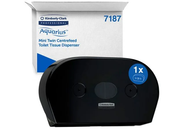 Utförsäljning Dispenser AQUARIUS 7187 twin toapapper