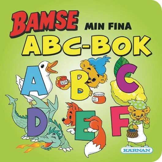 risnedsättning Bok BAMSE min fina ABC-bok