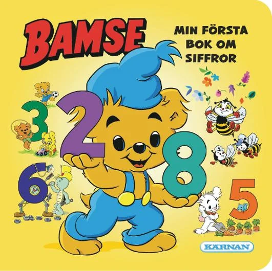Bok BAMSE min första sifferbok Reapris