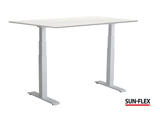 Bord SUN-FLEX VI höj/sänk 140x80 vit/vit Nyhet