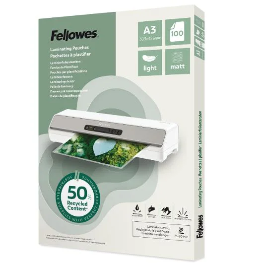 Laminat FELLOWES A3 Light Matt 100/fp Extra rabatt