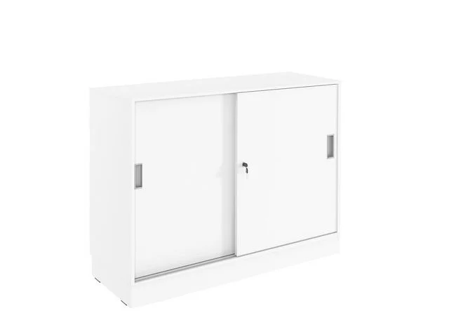 Lägg i varukorgen Skjutdörrskåp 2xA4 1200 mm vit