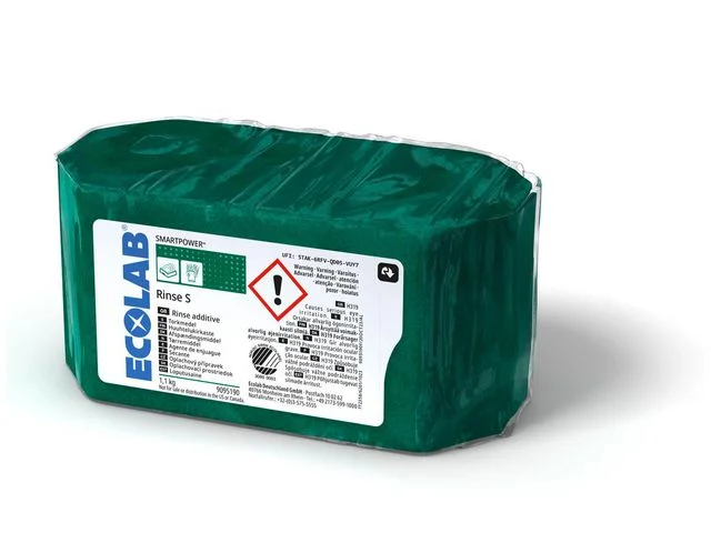 Premium Torkmedel ECOLAB Apex Rinse 1,1kg 2/fp