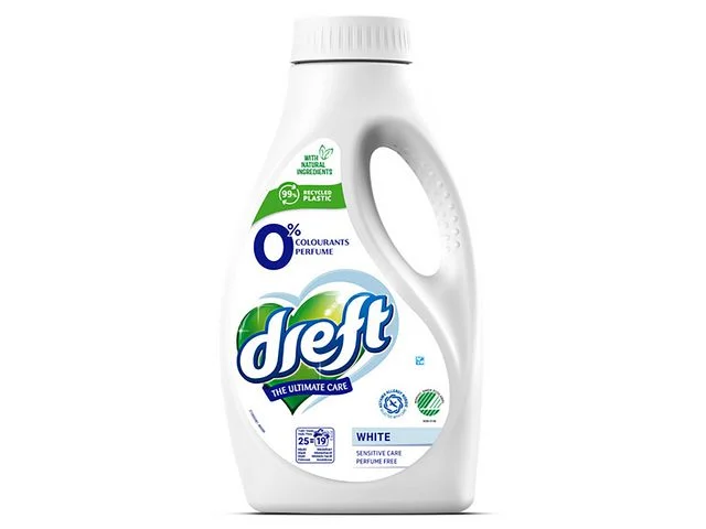 Tvättmedel DREFT Sensitive White 1L Fri frakt
