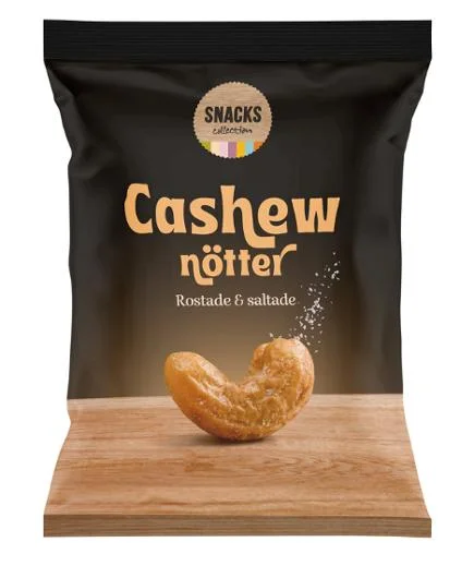 Extra rabatt Nötter SNACKS Cashew rost/salt 275g