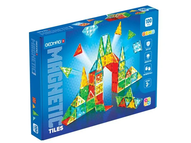 GEOMAG Ädelstenar 100 delar Erbjudandepris