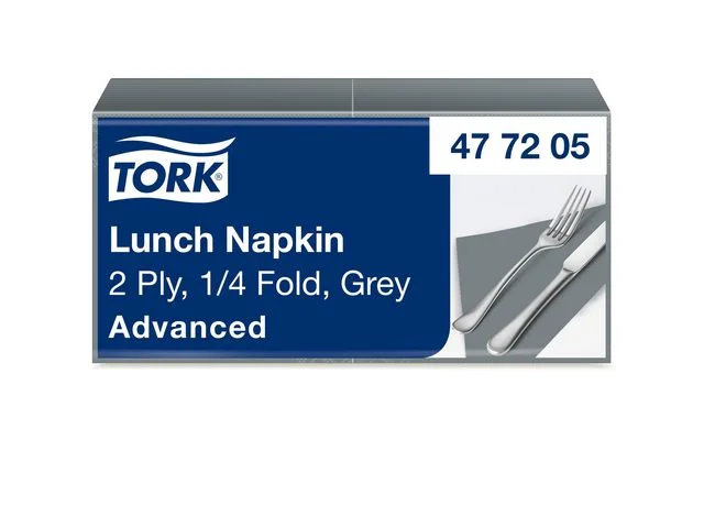 Servett TORK Lunch 2-lags grå 200/fp Sista chansen