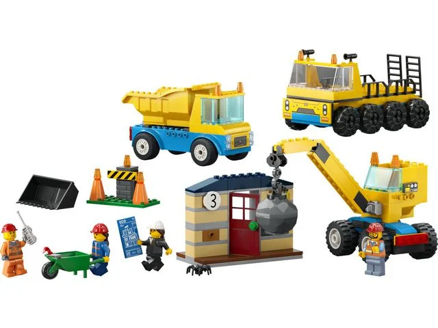 Fynd Fordon med rivningskula LEGO 235 delar