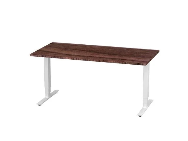 Bord höj/sänk Pro 1600x800 valnöt/vit Fynd