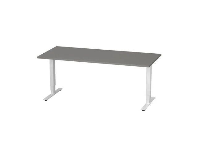 Bord höj/sänk Pro 1800x800 grå/vit Kampanj