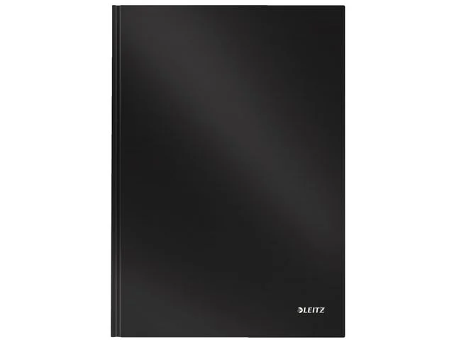 risnedsättning Ant.bok LEITZ Solid A4 H linj 80bl svart