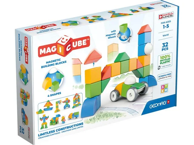 GEOMAG Magicubes 32 kuber Nedsatt pris