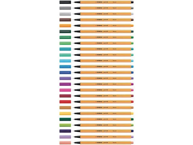 Fineliner STABILO Point 88 blå Beställ idag