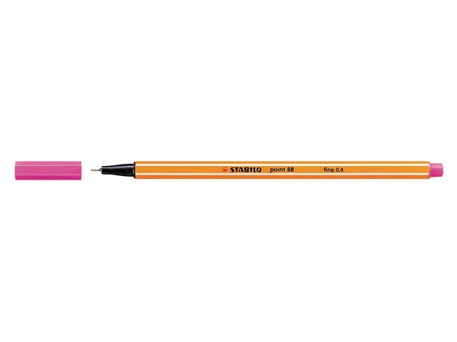 Köp online Fineliner STABILO Point 88 rosa