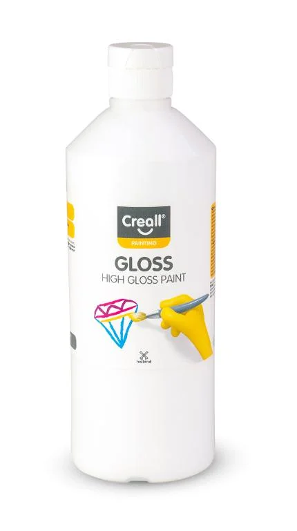 Glansfärg CREALL Gloss 500ml vit Billigare