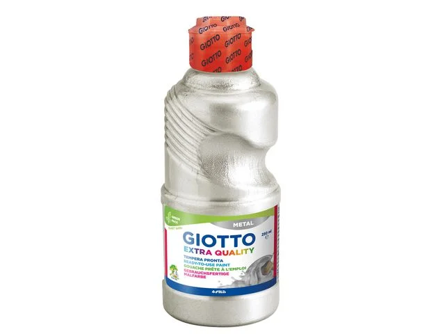 Färg GIOTTO metall silver 250ml Snabb frakt