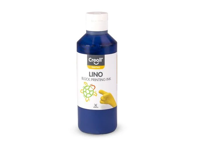 Tryckfärg Lino CREALL 250ml blå Fynd