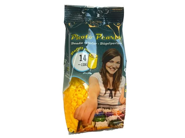 Premium PhotoPearls nr 14 gul 1100/fp