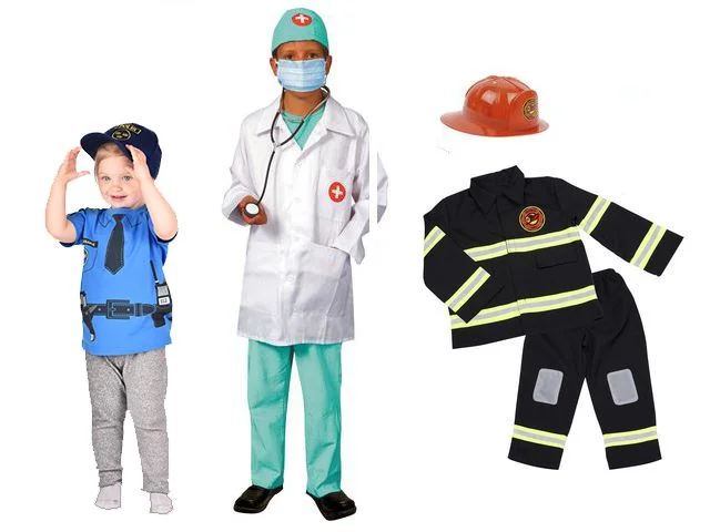 Maskeraddräkt Yrken 3/fp Nedsatt pris