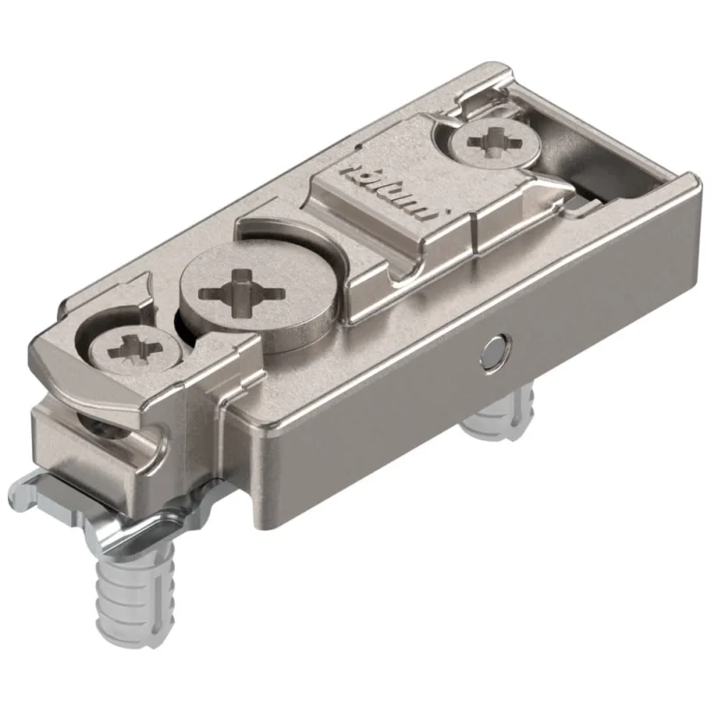 I lager Blum Clip Top Montageplatte mit Schrauben und Spreizdübeln, Clip-Montageplatte 3mm