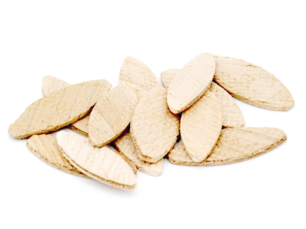 Gedotec Verbindungsplättchen LAMELLE aus Holz, Größe 20 - für Nuttiefe 12 mm - 1000 Stück Sänkt pris