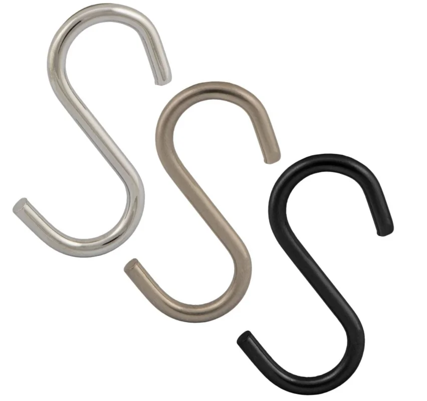 Säker betalning Gedotec S-Haken für Reling-Systeme 16 mm Rohrdurchmesser Stahl, verchromt poliert