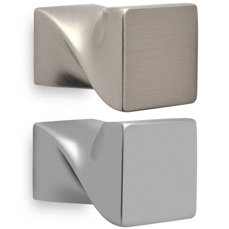 Reapris Mital Möbelknopf CARLO aus Metall, 20 x 20 mm, Chrom poliert