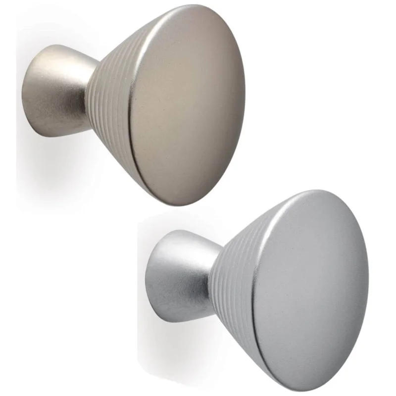 Mital Möbelknopf KLARA aus Metall, Nickel matt - Ø 22 mm Populärt val