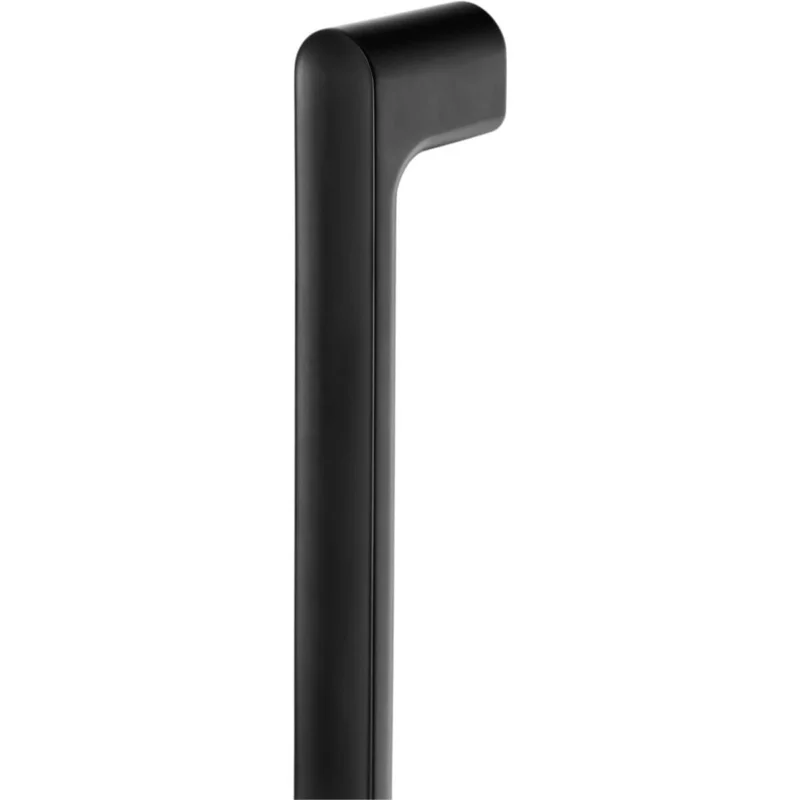 Premium Viefe Stoßgriff LUV BIG aus Aluminium, Schwarz matt - 384 mm - Beidseitig (1 Paar)