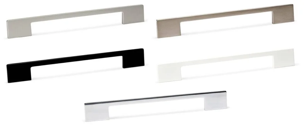 Viefe Möbelgriff DINO aus Metall, 288 & 320 mm - Chrom poliert Outlet