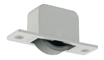 Premium Häfele Einlass-Möbelrolle H4814 Kastenrolle zum Schrauben , 86 x 24 x 35 mm