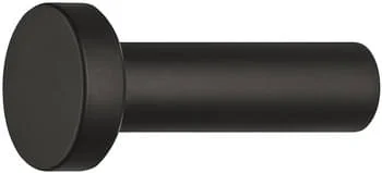 Nedsatt pris Häfele Garderobenhaken H3827 Aluminium schwarz Mantelhaken, Tiefe 83 mm