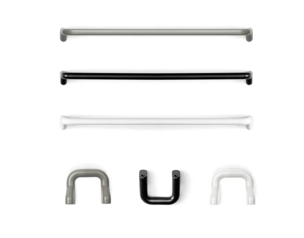 Viefe Möbelgriff SOFT aus Metall, BA 192 mm - Schwarz matt Lågt pris