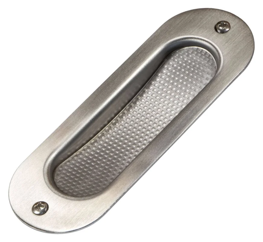 Lågt pris Gedotec Muschelgriff GRIP oval 120x40 mm aus Edelstahl