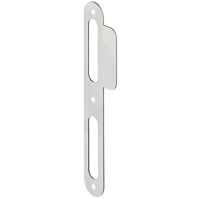 Häfele Startec Lappenschließblech DIN gerade für gefälzte/ungefälzte Türen aus Holz 170 mm, Stahl silber - DIN Rechts Extra rabatt
