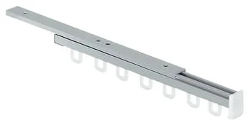 Billigare Häfele Kleiderbügelhalter H5106 zum Schrauben unter den Fach- oder Oberboden, 455 mm / 315 mm / 35 kg