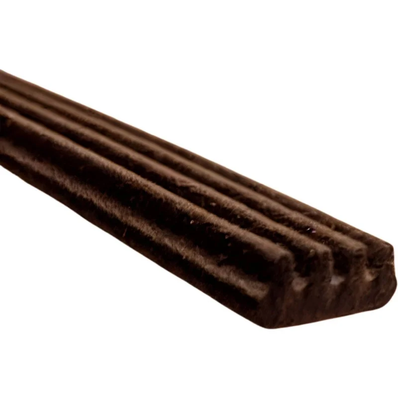 Nedsatt pris Ellen Dichtungsband ELLENFLEX aus Gummi selbstklebend für Türen und Fenster 7,5 Meter, braun 2 - 3 mm Spaltmaß