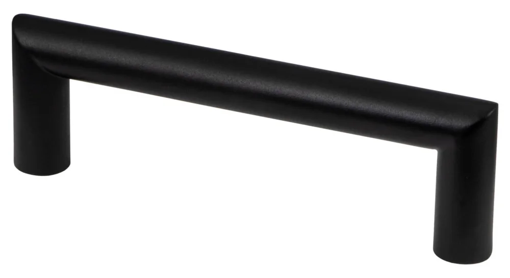 Erbjudandepris Gedotec Möbelgriff LEILA BLACK Bügelgriff Edelstahl Schrankgriff schwarz matt, Bohrabstand 160 mm