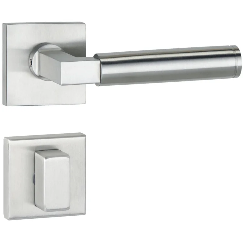 Hermat Türdrücker INFINITY 01 aus Edelstahl, WC - Badezimmer Edelstahl matt Sista chansen