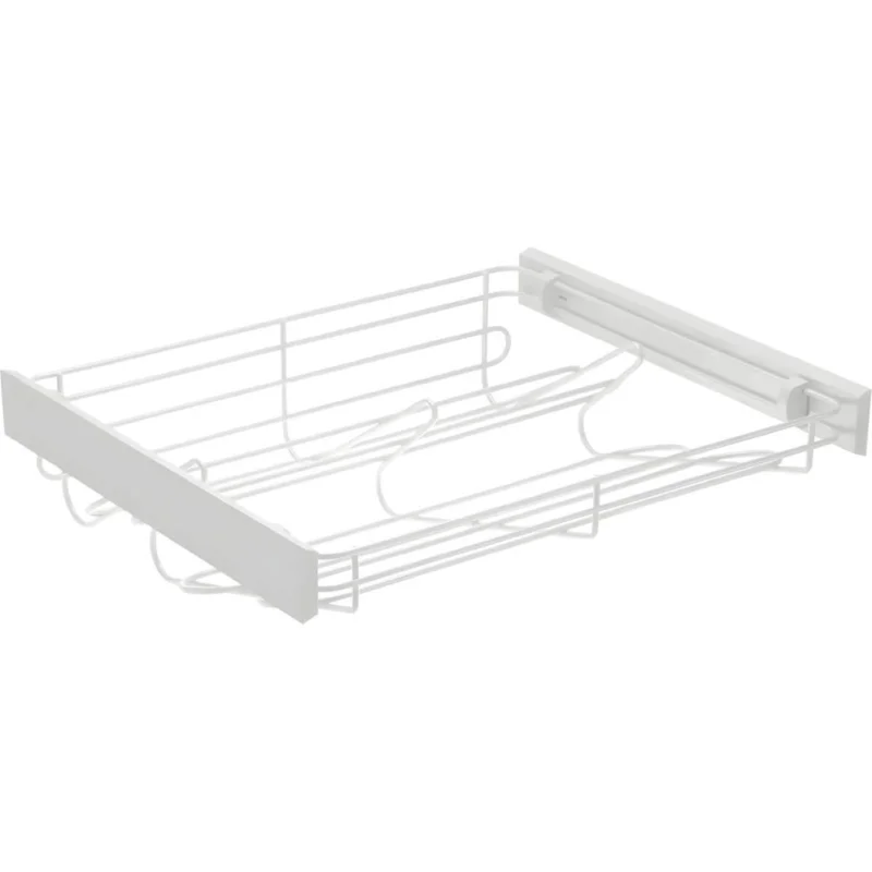Handla nu Gedotec Schuhablage-Auszug SMART aus Stahl weiß Tiefe 460 mm,inkl. Auszugschiene - Korpusbreite 600 mm