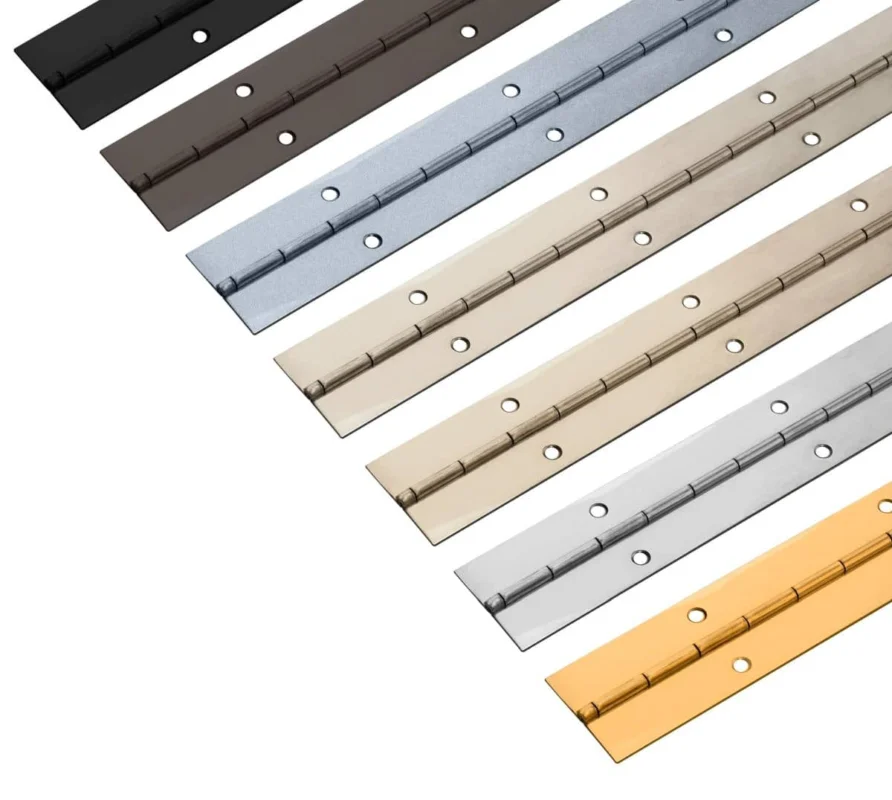 Populärt val Gedotec Stangenscharnier STABILO zum Schrauben gebohrt kürzbar, Stahl vermessingt - 32 x 0,7 mm - 3500 mm