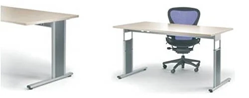 Häfele Tischgestell Schreibtisch System CAMO Stahl höhen-verstellbar, für Plattenlänge: 800 mm Begränsat antal