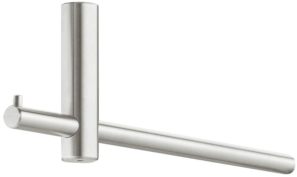 Nyhet Häfele Garderobenbügel H3870 Edelstahl Garderobe zum Schrauben unter Fachboden, Länge 255 mm