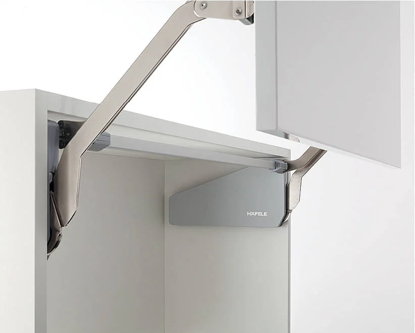 Häfele Frontliftbeschlag FREE UP für Korpushöhe 320 - 360 mm, O3us - 8,7 - 16,5 kg - grau Populär