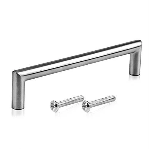 Begränsat antal Gedotec Möbelgriff LEILA aus Edelstahl massiv Bügelgriff Ø 12 mm, 128 mm